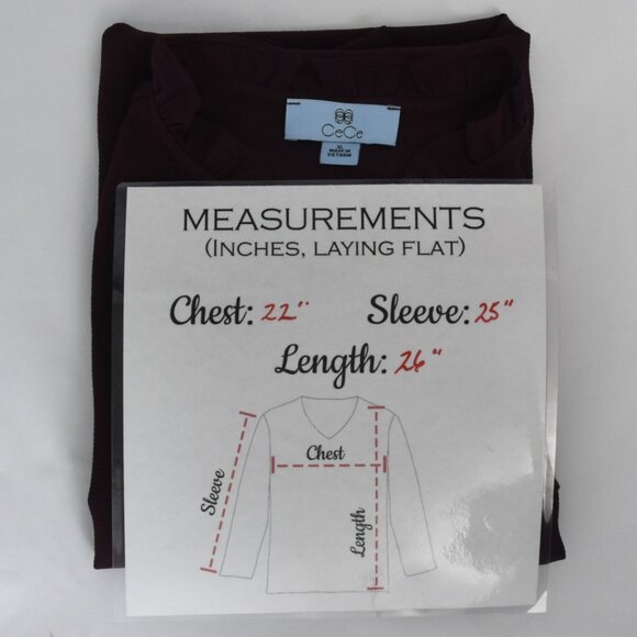 CeCe Blouse Size XL - Picture 6 of 6